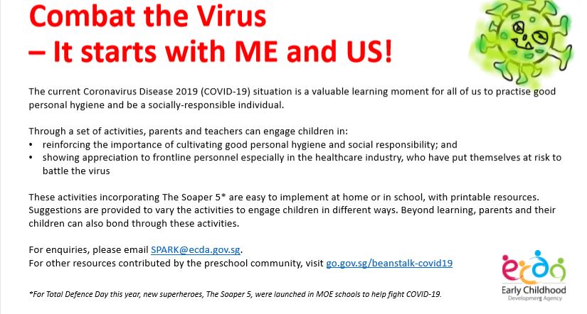 Combat the Virus - It starts with ME and US!