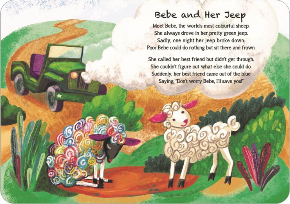 Story Cards - Bebe and Her Jeep