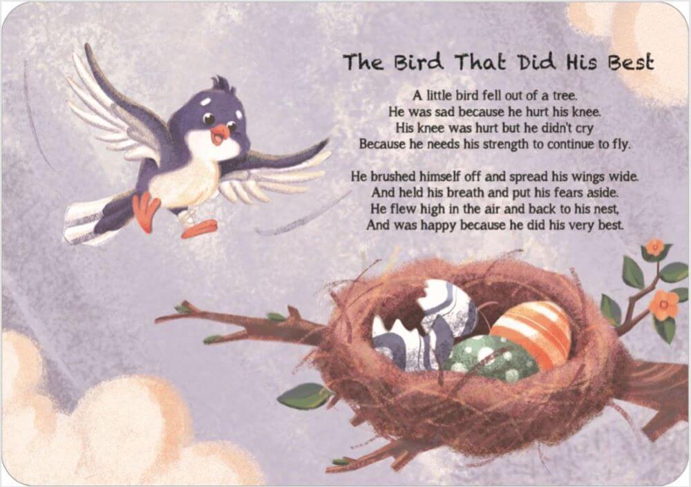 Story Cards - The Bird That Did His Best